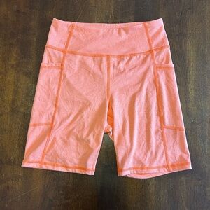 High Waist Yoga Bike Shorts